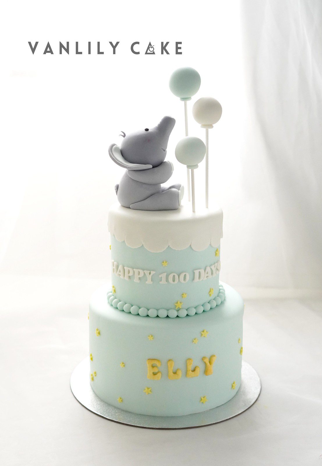 小象抱抱糖皮蛋糕