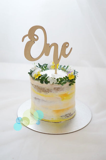 Meadow Cake Smash Cream Cake