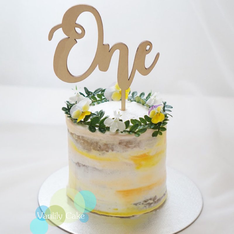 Meadow-Cake-Smash-一歲生日蛋糕-無糖無麩質-米製粉蛋糕-Vanlily-Cake