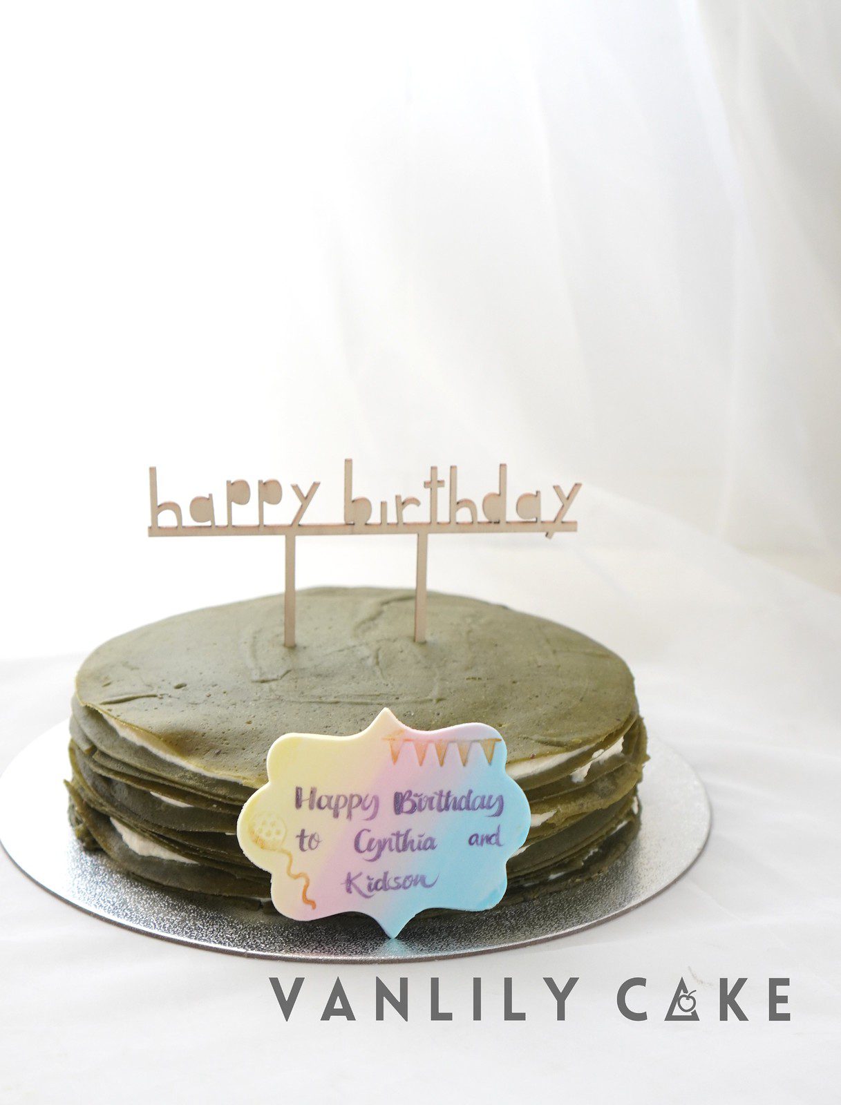 純素千層蛋糕 Vegan Mille Crêpes Cake