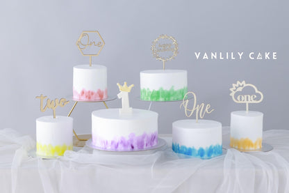 Royal-Cake-Smash-一歲生日蛋糕-無糖無麩質-米製粉蛋糕-Vanlily-Cake