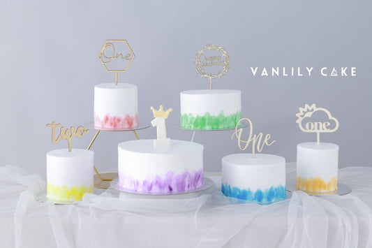 Royal-Cake-Smash-一歲生日蛋糕-無糖無麩質-米製粉蛋糕-Vanlily-Cake