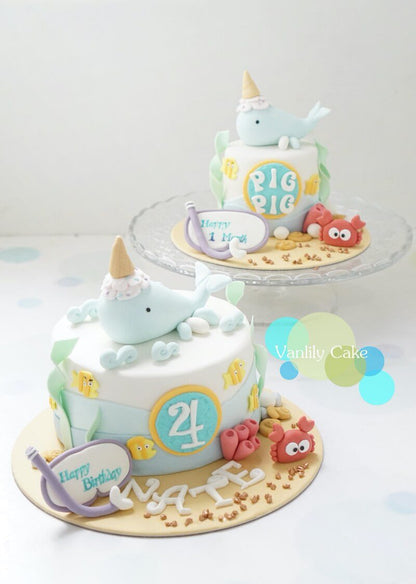 糖皮蛋糕 (海底系列)