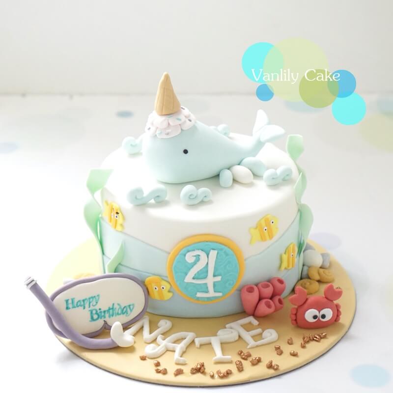 糖皮蛋糕 (海底系列)