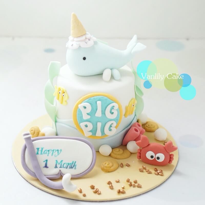 糖皮蛋糕 (海底系列)