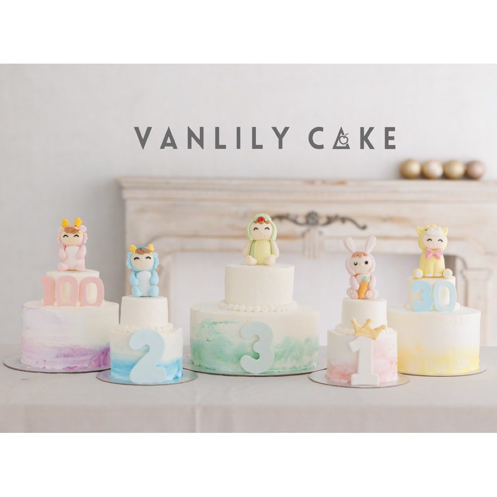 鮮果忌廉蛋糕 (配公仔)