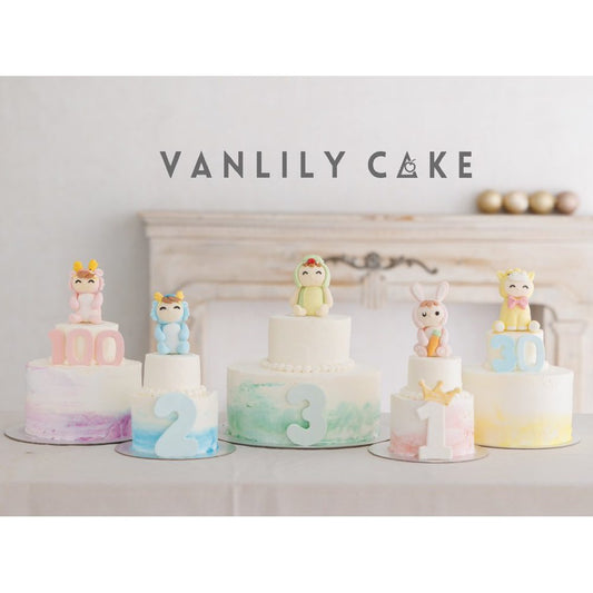 鮮果忌廉蛋糕 (配公仔)