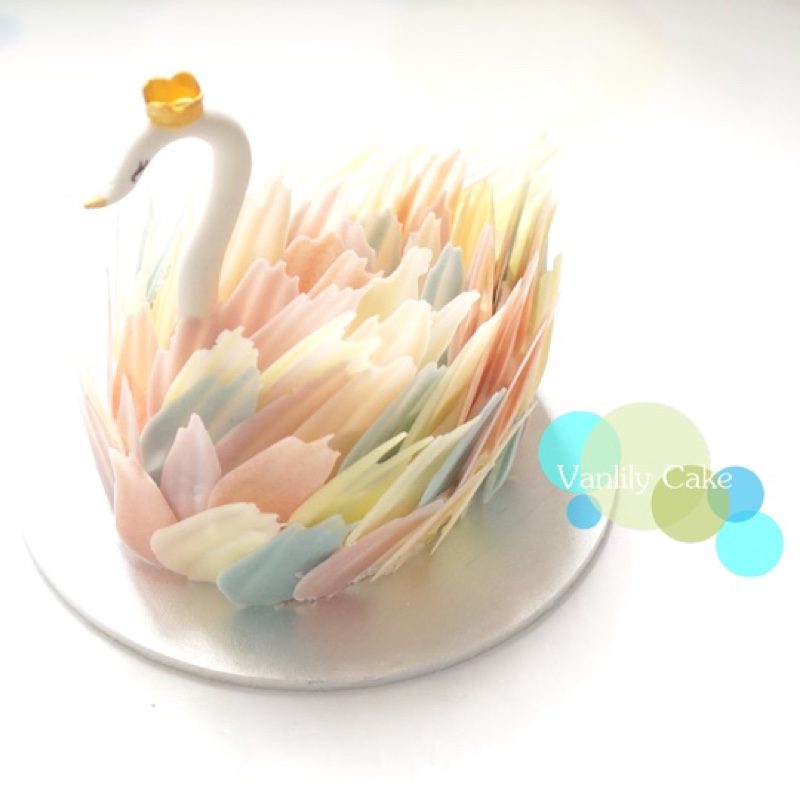 天鵝海鹽焦糖伯爵茶忌廉米蛋糕