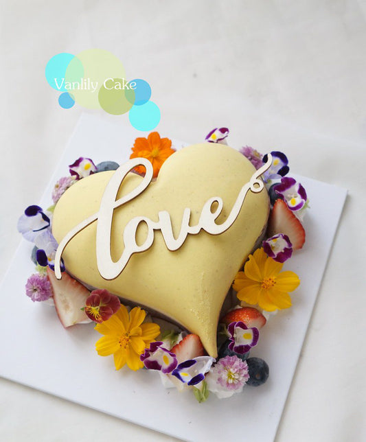 心型無糖純素mousse蛋糕 Sweet Heart Vegan Mousse Cake