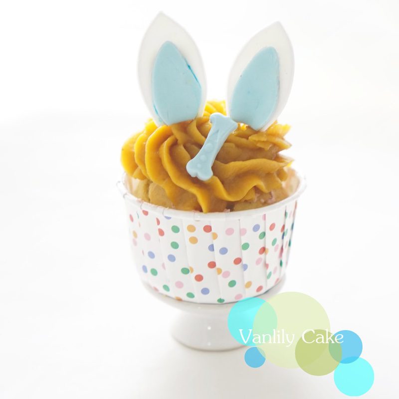 Bunny Vegan Sweet Potato Pumpkin Cupcakes