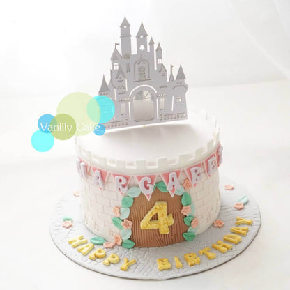 自備公仔糖皮蛋糕