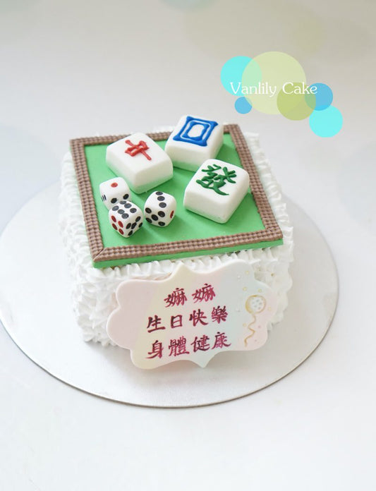 麻雀忌廉蛋糕