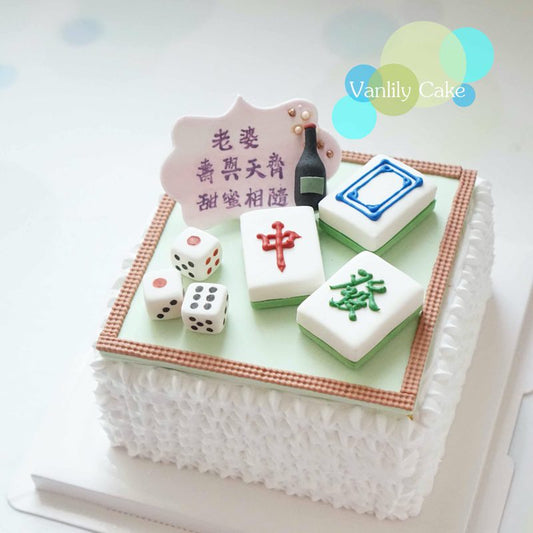麻雀忌廉蛋糕