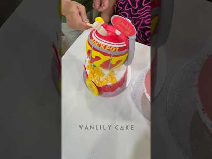 Lucky 7 扑扑忌廉蛋糕 (無糖/低糖)