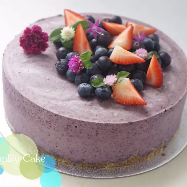 無糖純素鮮果Mousse蛋糕 Sugar-free vegan fruit cake