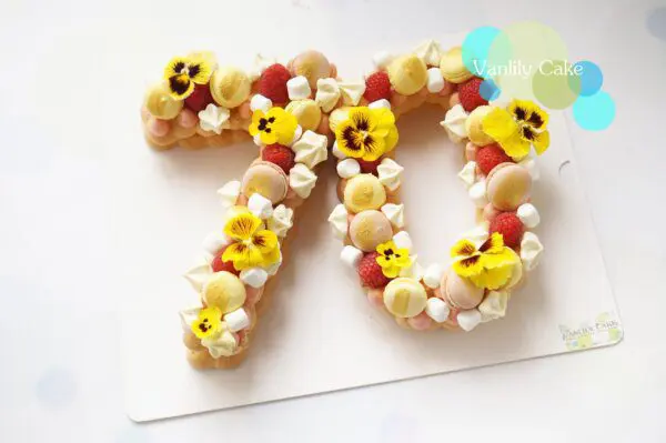 無糖 Number Cake