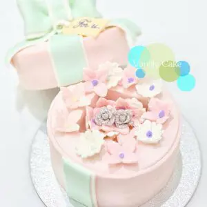 求婚禮物盒糖皮蛋糕 - Image 4