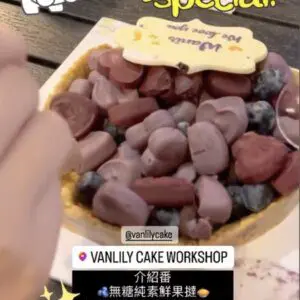 無糖純素心心粒Mousse撻 Sugar-free vegan fruit Tart - Image 10