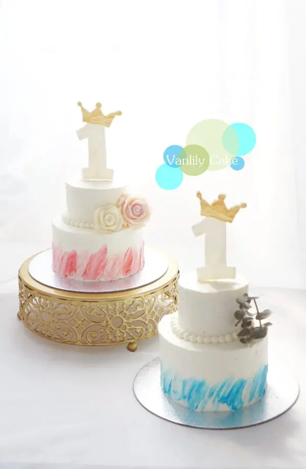 無糖小公主與小皇子米蛋糕 Little Princess and Little Prince Rice Cake