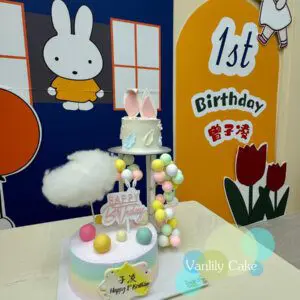 Family Double up Cake Tower - 彩虹忌廉米蛋糕 - Image 12