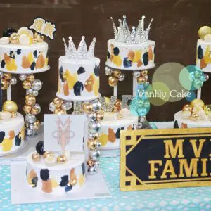 宴會訂製Double Up Cake Tower - Image 17