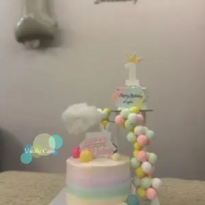 Family Double up Cake Tower - 彩虹忌廉米蛋糕 - Image 15