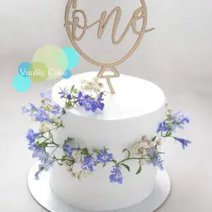 Floral Cream Cake Smash - Image 5