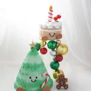聖誕樹 Christmas Family Double-up cake tower