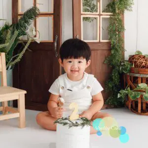 裸感忌廉蛋糕 Naked Cream Cake Smash - Image 5