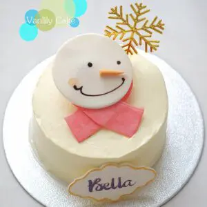 聖誕純素豆腐蛋糕