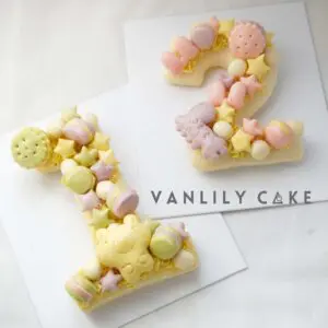 數字BB饅頭蛋糕