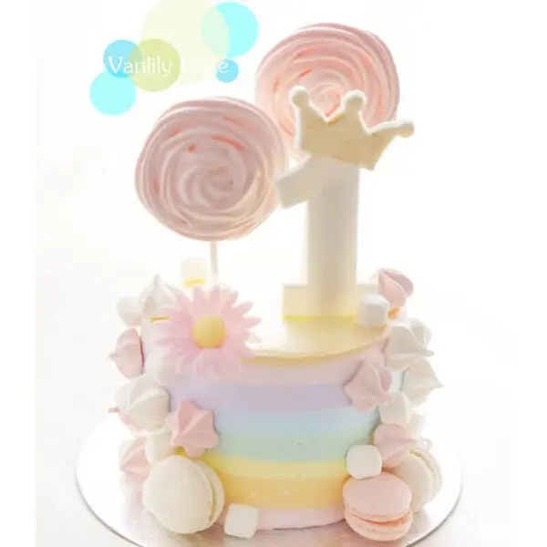 波板糖忌廉蛋糕 Lollipop Cake