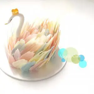天鵝海鹽焦糖伯爵茶忌廉米蛋糕 Swan Earl Gray Rice Cake - Image 2