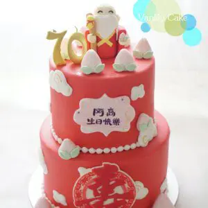 壽星公公婆婆糖皮蛋糕 - Image 6