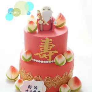 壽星公公婆婆糖皮蛋糕 - Image 5