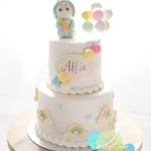 彩虹兔兔糖皮蛋糕 - Image 3