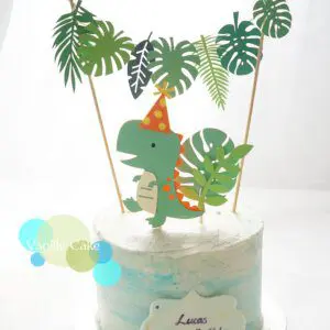 純素恐龍蛋糕 Vegan Sugar-free Dinosaur Cake - Image 3