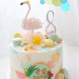 Flamingo 糖皮蛋糕 - Image 3