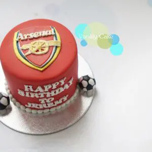 足球會糖皮蛋糕 Football club Fondant Cake - Image 5