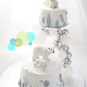 森林系忌廉蛋糕 Double up Cake Tower - Image 4