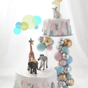森林系忌廉蛋糕 Double up Cake Tower - Image 3