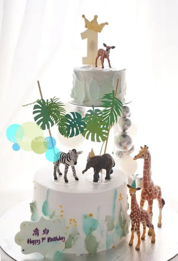 森林系忌廉蛋糕 Double up Cake Tower