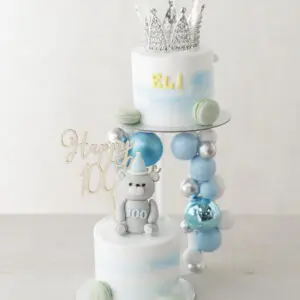 Family Double up Cake Tower – 忌廉蛋糕(配公仔) - Image 3