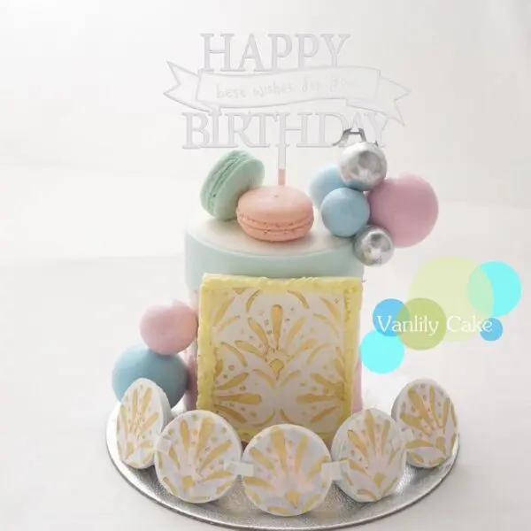 生日火焰蛋糕