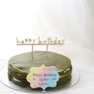 純素千層蛋糕 Vegan Mille Crêpes Cake - Image 3