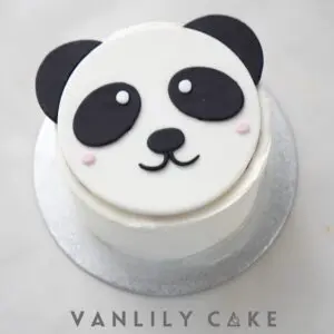 無糖熊貓蛋糕