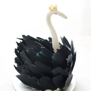 天鵝海鹽焦糖伯爵茶忌廉米蛋糕 Swan Earl Gray Rice Cake - Image 6