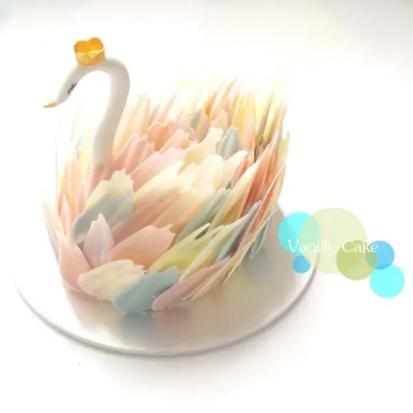 天鵝海鹽焦糖伯爵茶忌廉米蛋糕 Swan Earl Gray Rice Cake