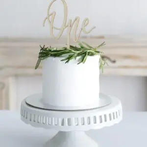 無糖米蛋糕 Sugar-free Cake smash