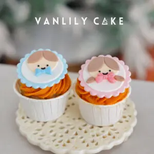 純素 Boys & Girls 糖片cupcake